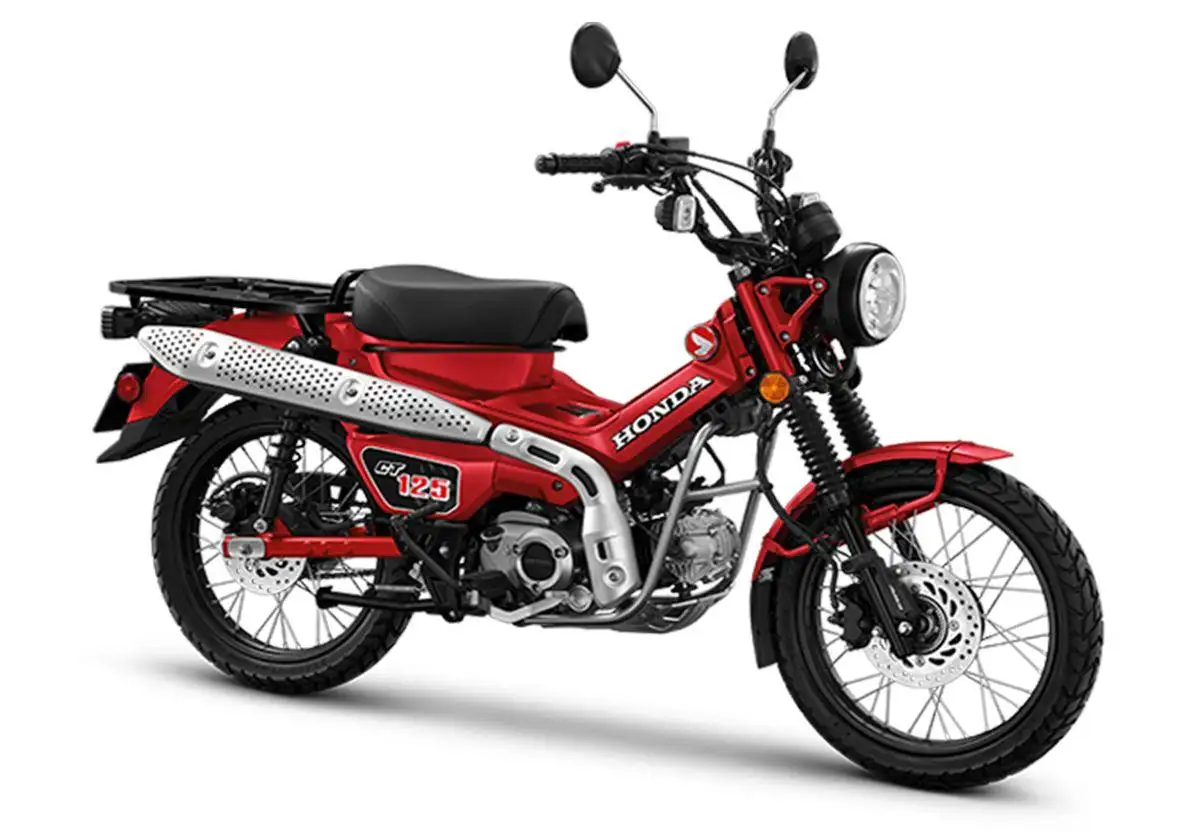 Honda CT125 màu đỏ