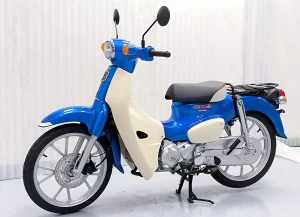 Super Cub 110 nội địa Nhật với thiết kế bo tròn