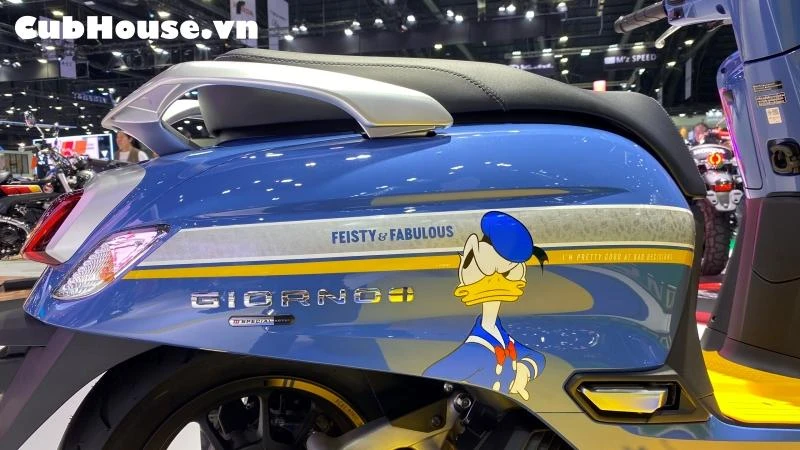 Phiên bản kỷ niệm đặc biệt Honda Giorno++ Donald Duck Edition sẽ được bán bởi CubHouse Việt Nam