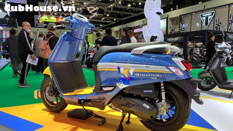 Phiên bản kỷ niệm đặc biệt Honda Giorno++ Donald Duck Edition sẽ được bán bởi CubHouse Việt Nam
