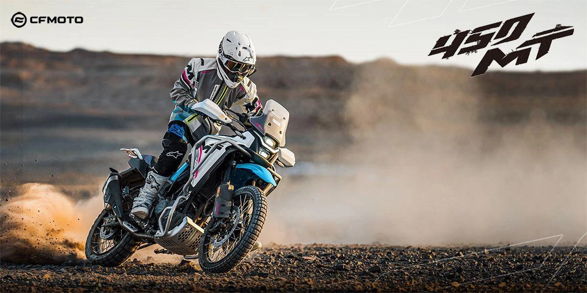CF Moto 450MT (Màu Xanh / Màu Ghi)