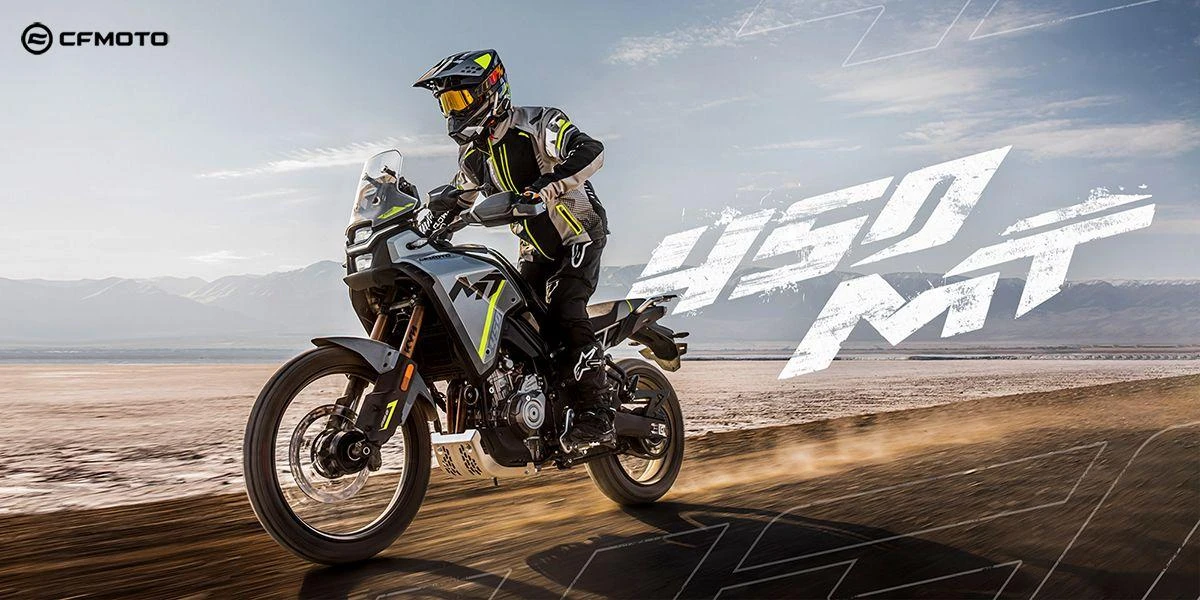 CF Moto 450MT (Màu Xanh / Màu Ghi)