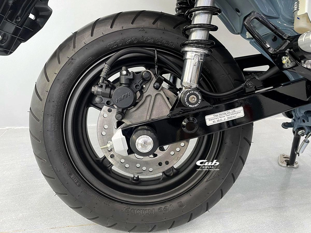 Dax ST125 Trail Sport màu xanh Lên Full Đồ Chơi Phụ Kiện Siêu Độc Đáo Cá Tính