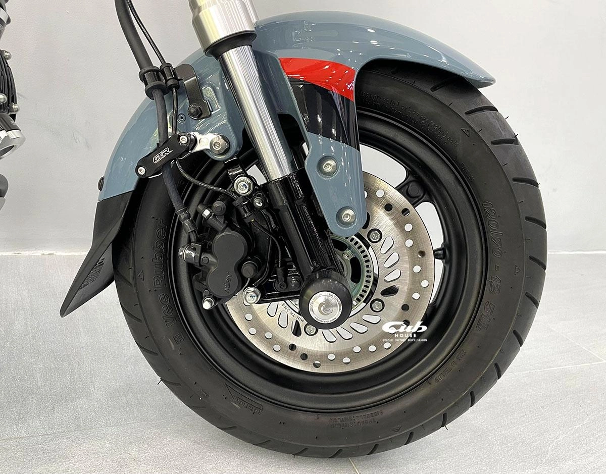 Dax ST125 Trail Sport màu xanh Lên Full Đồ Chơi Phụ Kiện Siêu Độc Đáo Cá Tính