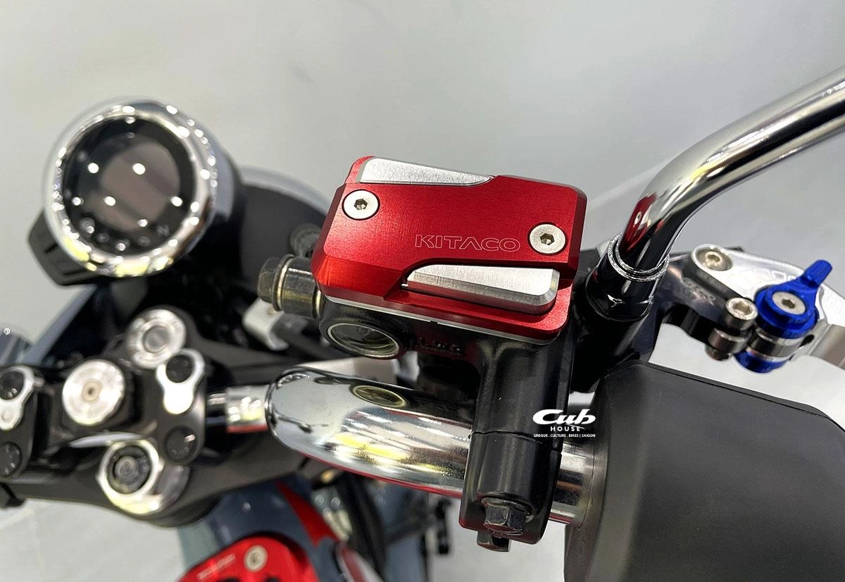 Dax ST125 Trail Sport màu xanh Lên Full Đồ Chơi Phụ Kiện Siêu Độc Đáo Cá Tính