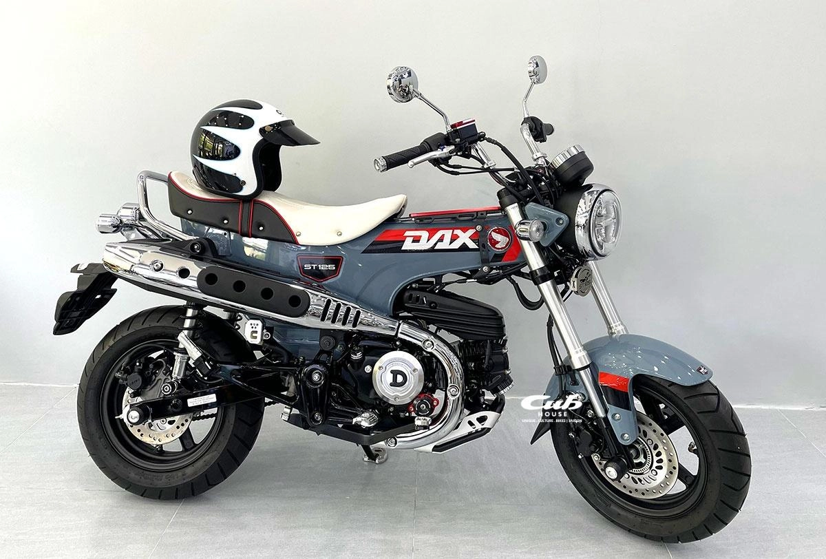 Dax ST125 Trail Sport màu xanh Lên Full Đồ Chơi Phụ Kiện Siêu Độc Đáo Cá Tính