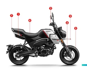 CFMoto Papio 125 XO2