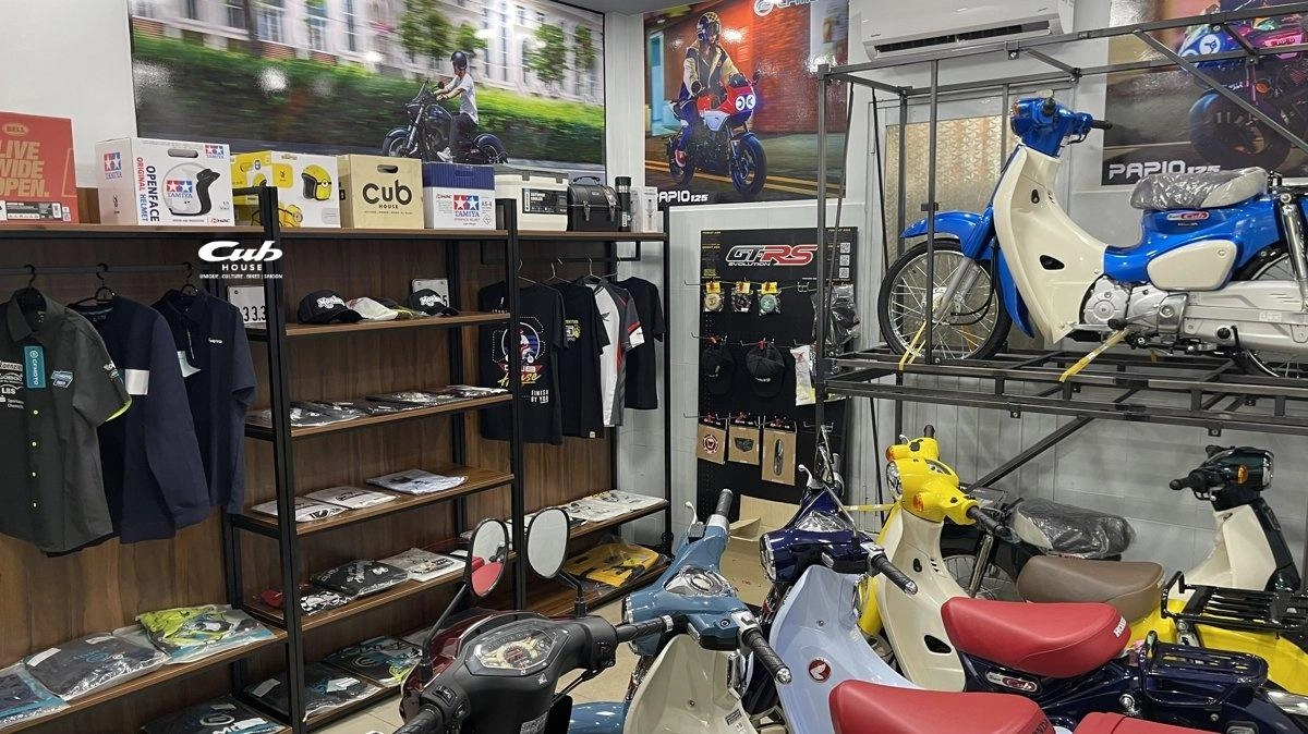Cub House Sài Gòn – Điểm đến lý tưởng cho phụ kiện thời trang xe máy nhập khẩu