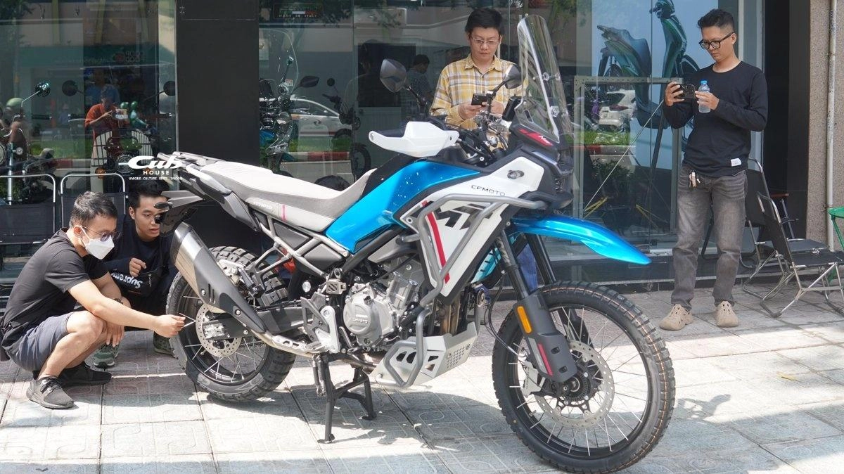 Sự Kiện Ra Mắt CFMoto 450MT đầu tiên Tại Cub Hosue Việt Nam 3/8/2024