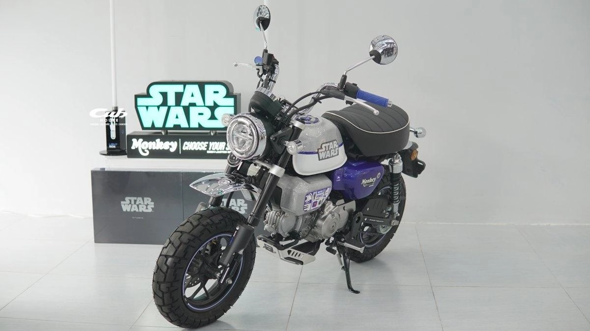 Siêu phẩm Star Wars Honda Monkey Limited Edition chỉ có 2 chiếc tại Việt Nam