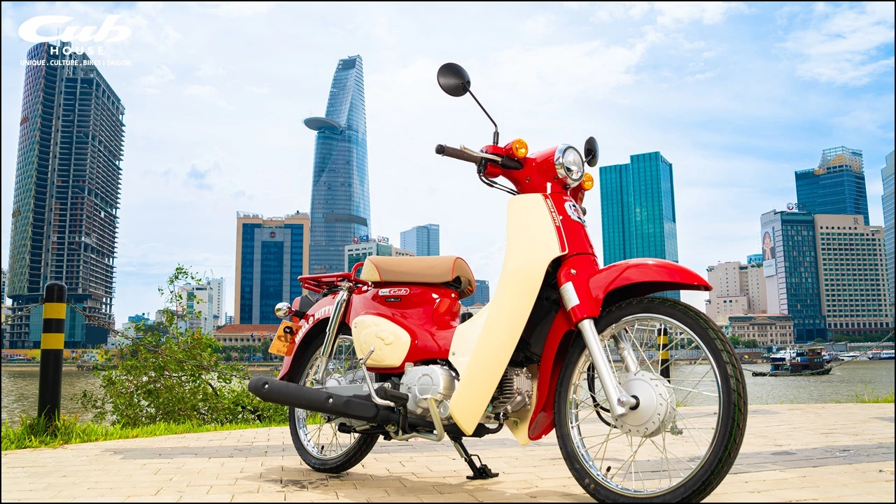 Honda Super Cub Hello Kitty Nhật Bản ( 50cc và 110cc ABS)