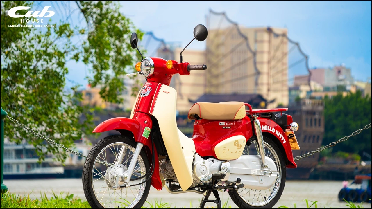 Honda Super Cub Hello Kitty Nhật Bản ( 50cc và 110cc ABS)