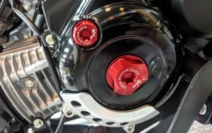 Ốc mân lửa lớn trang trí Honda Dax hiệu H2C nhập Thái Lan