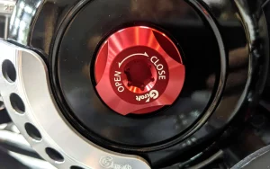 Ốc mân lửa lớn trang trí Honda Dax hiệu H2C nhập Thái Lan