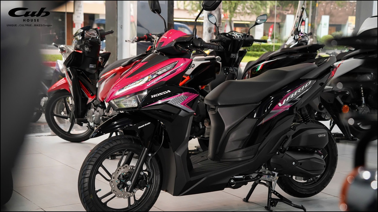 Honda Vario 125 Sản Xuất Tại Malaysia chính thức ra mắt Việt Nam