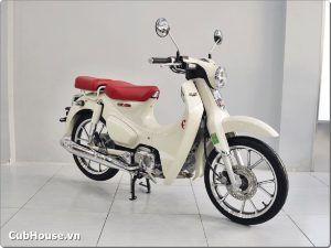 Honda Super Cub 125 Custom 2026 nhập Thái Lan (Yên đỏ)