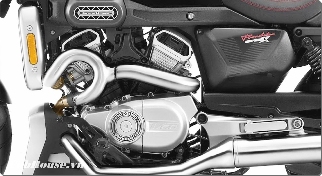 Giá Hyosung GV350X bao nhiêu? Cruiser V-Twin Neo-Retro đang được cộng đồng biker Việt quan tâm 16 Hyosung GV350X 14