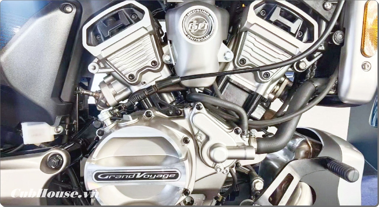 Giá Hyosung GV350X bao nhiêu? Cruiser V-Twin Neo-Retro đang được cộng đồng biker Việt quan tâm 15 Hyosung GV350X 16
