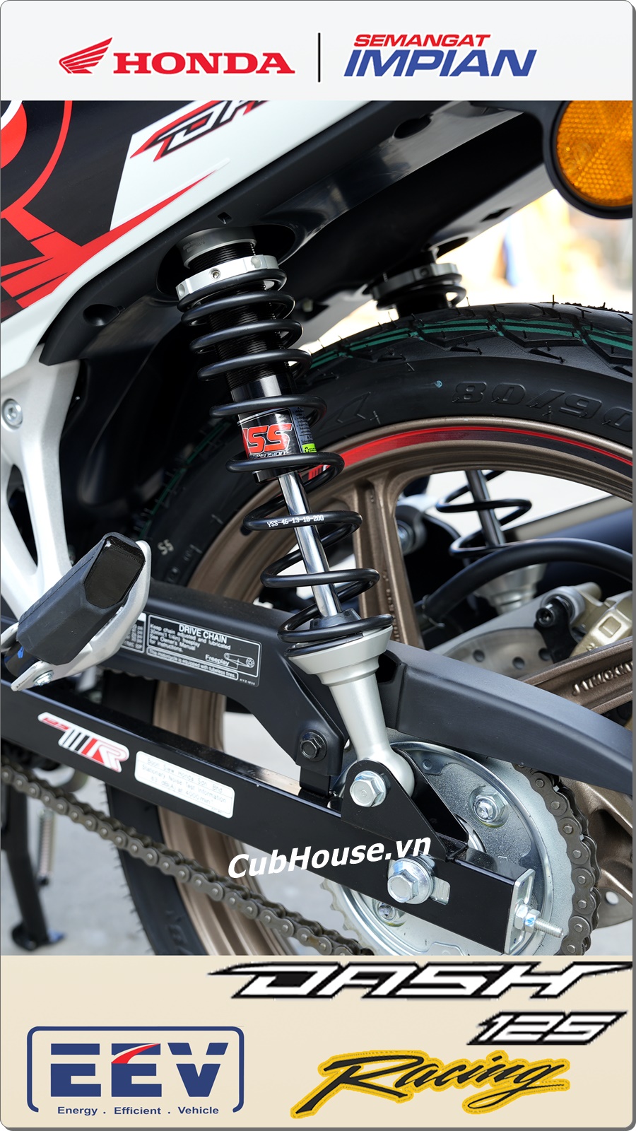 Honda Dash 125 Racing Custom 2026 - Malaysia 21 Honda Dash 125 Racing Custom 2026 Malaysia 11