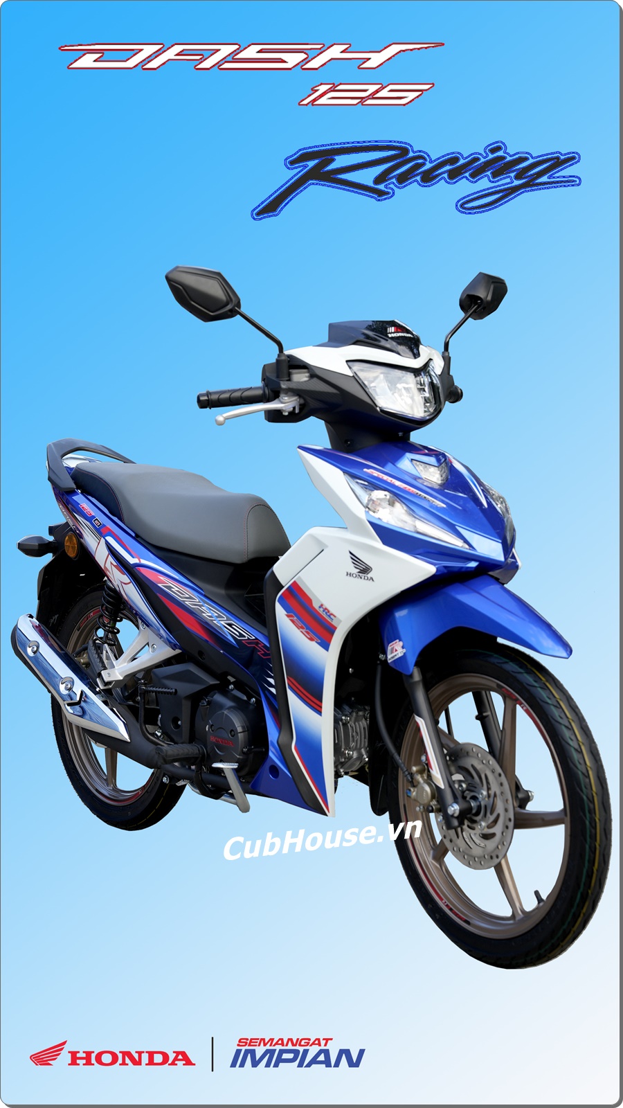 Honda Dash 125 Racing Custom 2026 - Malaysia 46 Honda Dash 125 Racing Custom 2026 Malaysia mau xanh 10
