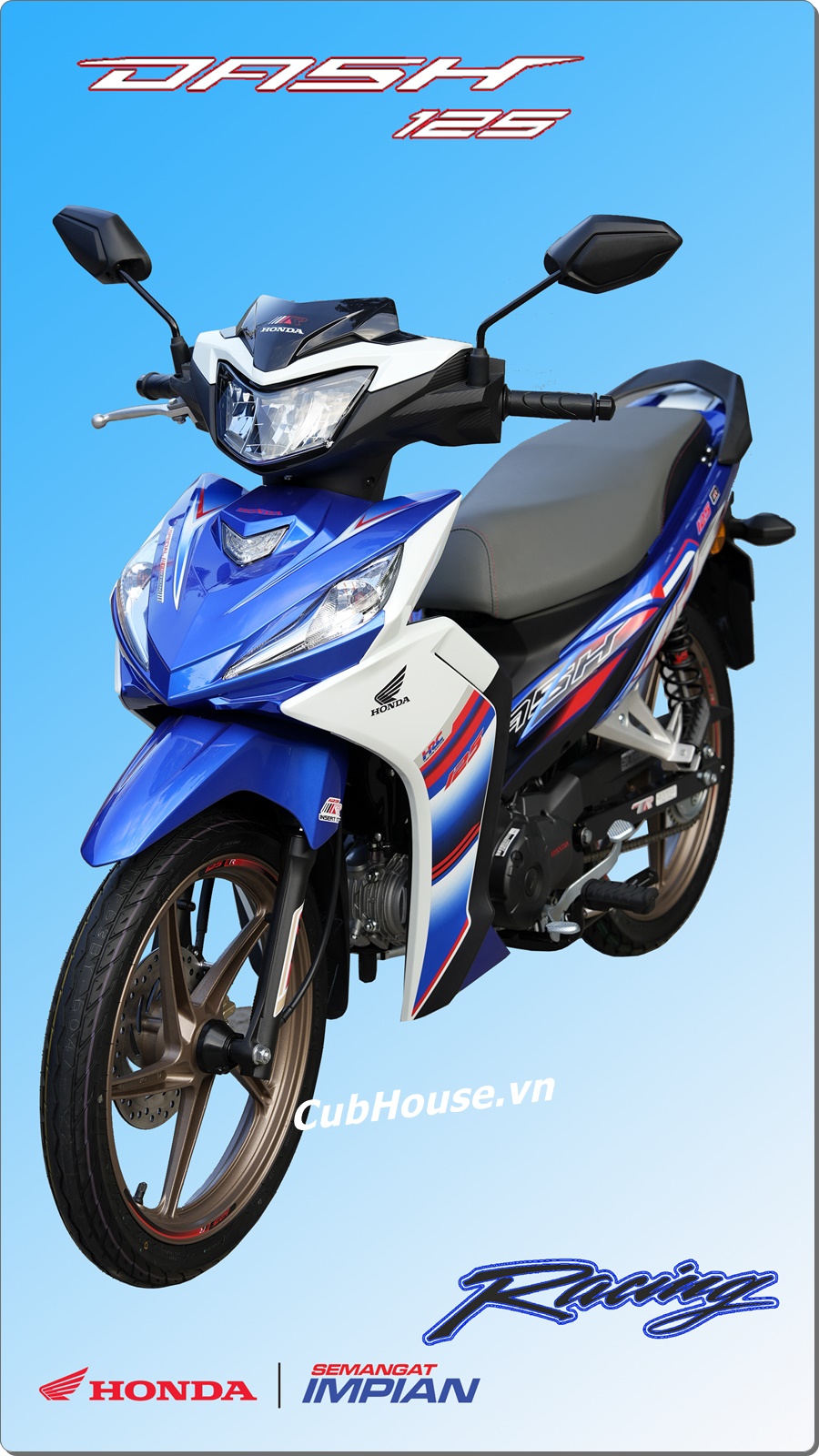 Honda Dash 125 Racing Custom 2026 - Malaysia 47 Honda Dash 125 Racing Custom 2026 Malaysia mau xanh 11