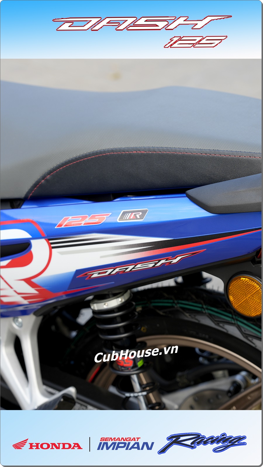 Honda Dash 125 Racing Custom 2026 - Malaysia 43 Honda Dash 125 Racing Custom 2026 Malaysia mau xanh 15
