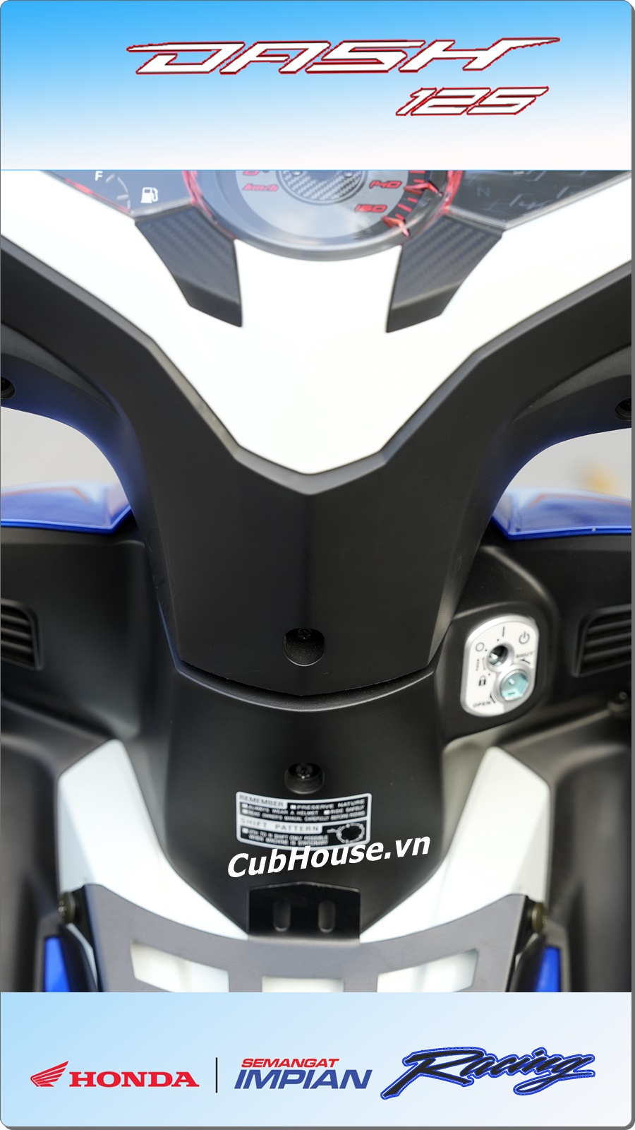 Honda Dash 125 Racing Custom 2026 - Malaysia 39 Honda Dash 125 Racing Custom 2026 Malaysia mau xanh 4