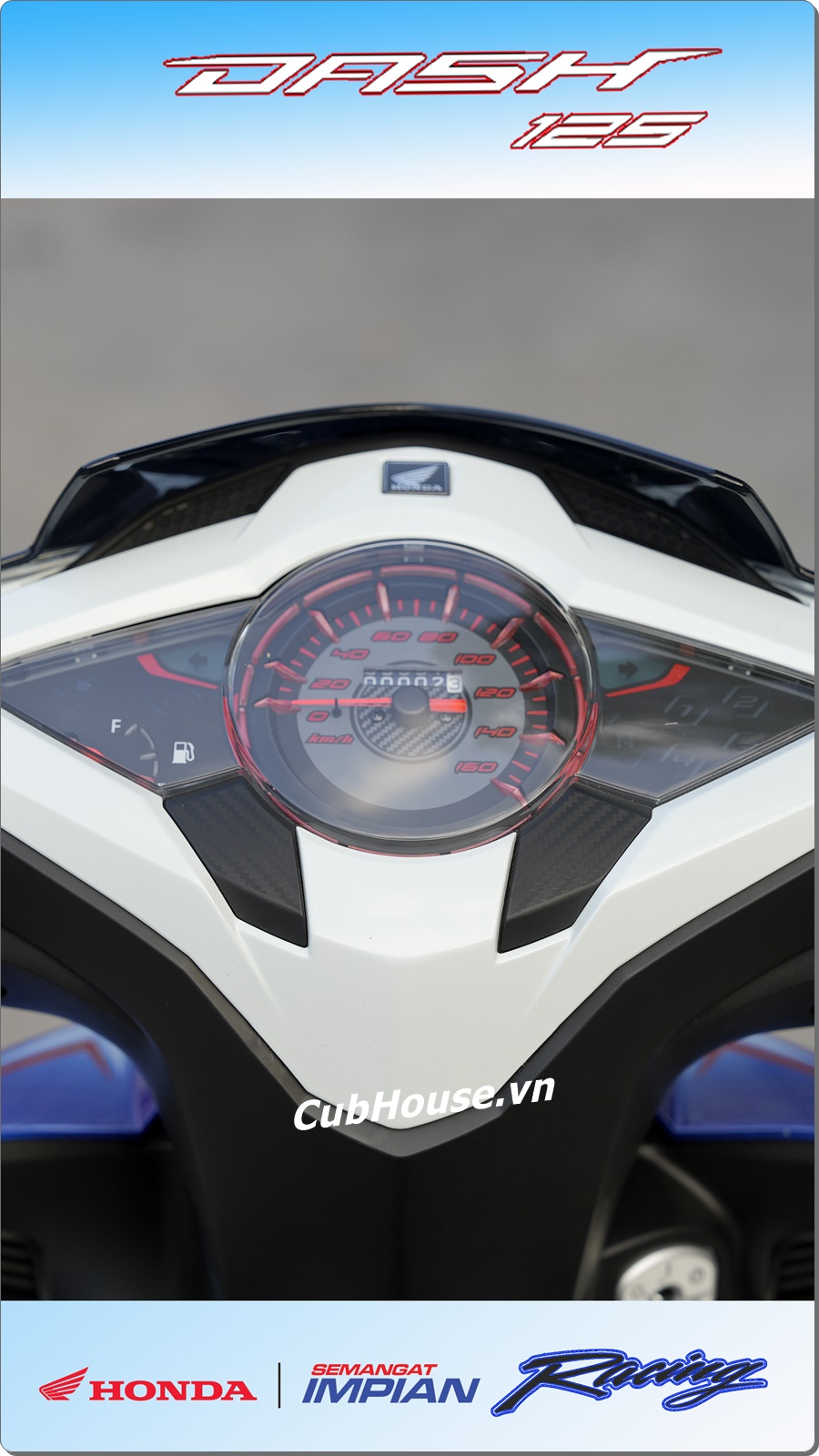 Honda Dash 125 Racing Custom 2026 - Malaysia 34 Honda Dash 125 Racing Custom 2026 Malaysia mau xanh 6