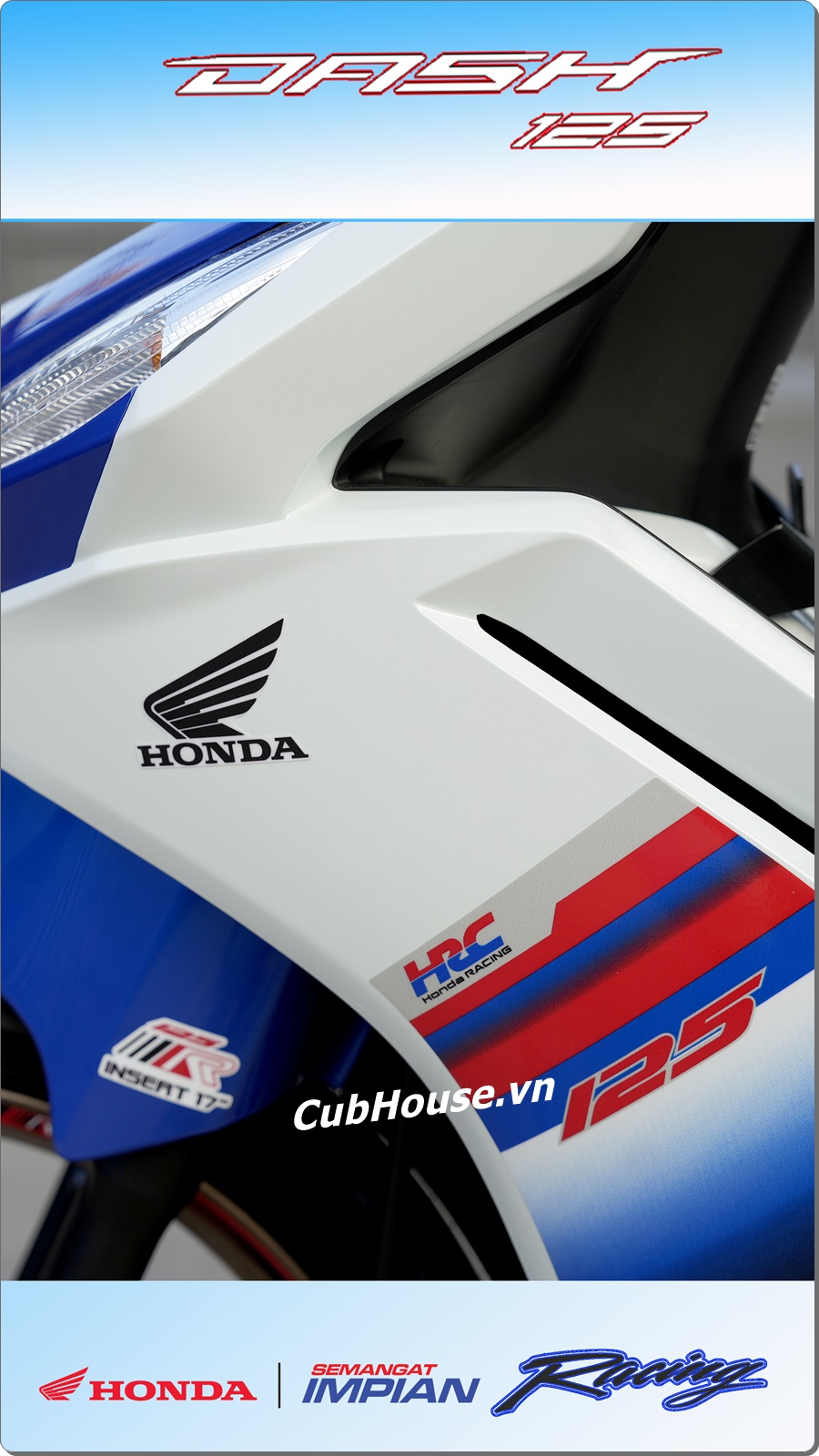Honda Dash 125 Racing Custom 2026 - Malaysia 38 Honda Dash 125 Racing Custom 2026 Malaysia mau xanh 8