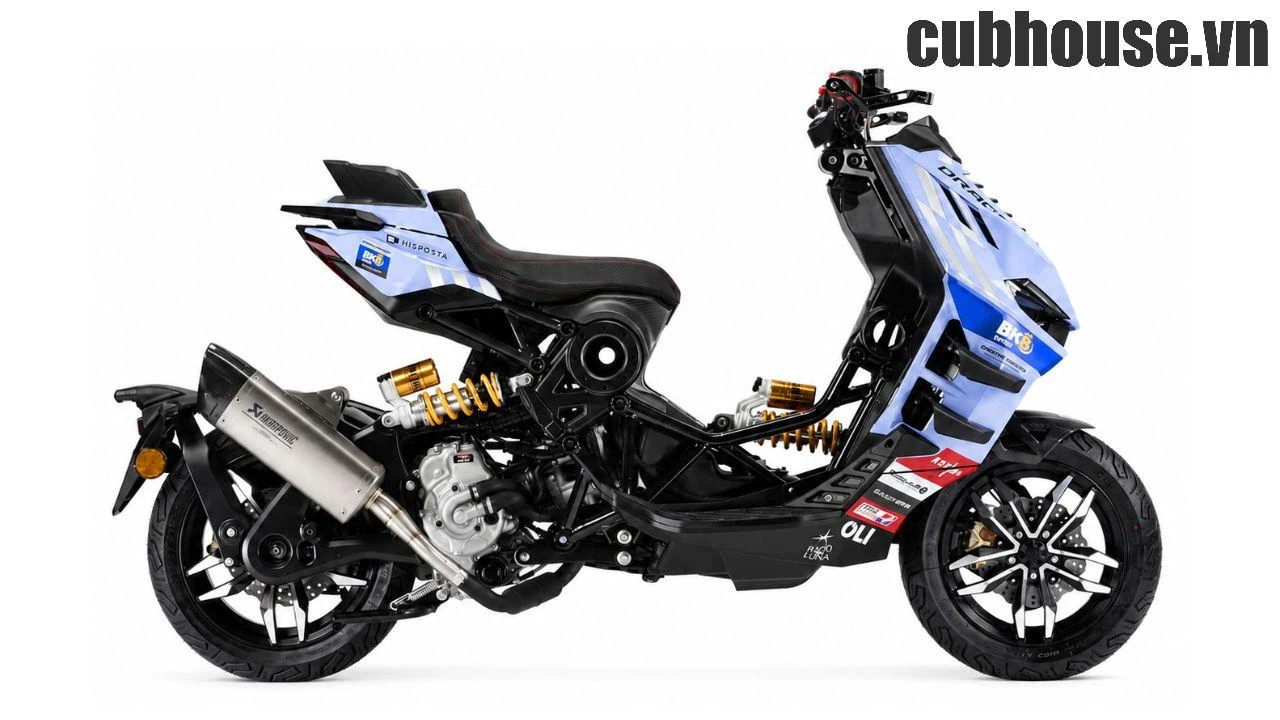 Italjet Dragster 300 Limited Edition Gresini MotoGP Livery