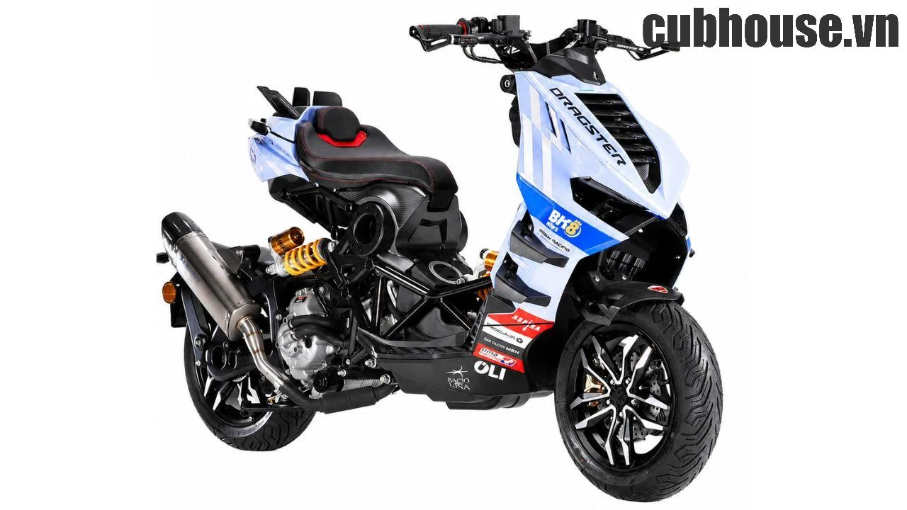 Honda SH150i HRC S.E 2026 Hay Italjet Dragster 300 Gresini L.E? Cuộc Đối Đầu Của Hai Biểu Tượng Xe Giới Hạn Khiến Giới Sưu Tầm "Đứng Ngồi Không Yên" 9 Italjet Dragster 300 Limited Edition Gresini MotoGP Livery