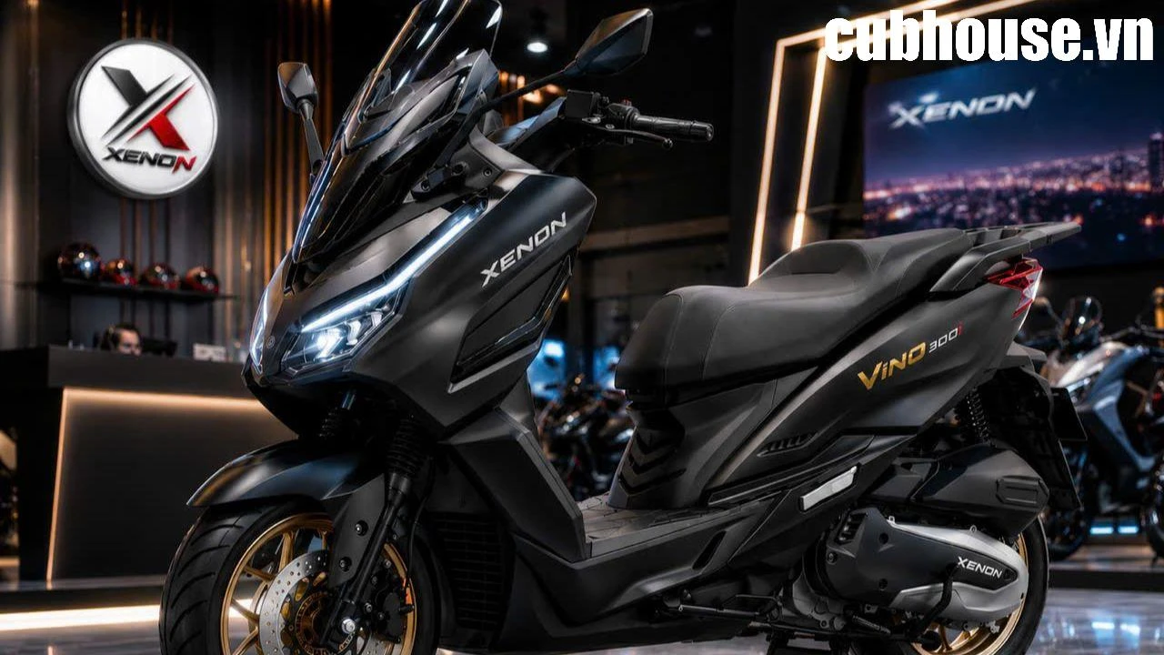 XENON VINO 300i 2026 – mẫu xe tay ga châu Âu hoàn toàn mới được giới chơi xe Việt Nam chờ đợi 6 Nhà máy XENON MOTOR – Cái nôi sản xuất dòng xe XENON VINO 300i chuẩn bị gia nhập thị trường Việt Nam
