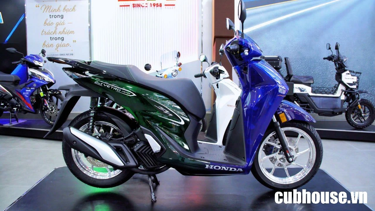 Cub House Sài Gòn giới thiệu Honda SH150i Italy Super Vetro 2 in 1 phiên bản giới hạn dành riêng cho Việt Nam
