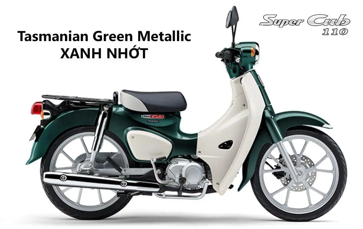 Câu bình nổ máy Super Cub 110 ABS nhập Nhật chuẩn bị giao xe cùng Quốc Cường