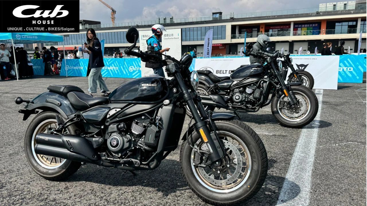 CFMOTO 450CL-C AMT: Khi xe cruiser 449cc không còn cần tay côn 12 CFMOTO 450CL-C AMT – Cruiser 449cc hai xi-lanh