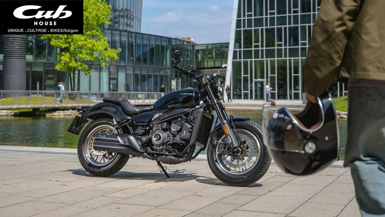 CFMOTO 450CL-C AMT: Khi xe cruiser 449cc không còn cần tay côn 1 CFMOTO 450CL-C AMT – Cruiser 449cc hai xi-lanh