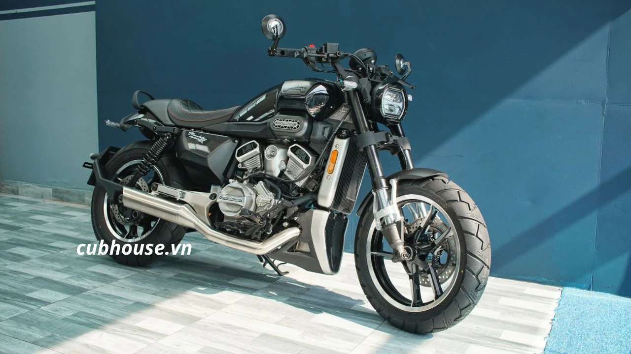 Hyosung GV350X màu đen: Chất bobber Hàn Quốc dành cho người thích sự khác biệt 9 Hyosung GV350X màu đen: Chất bobber Hàn Quốc dành cho người thích sự khác biệt
