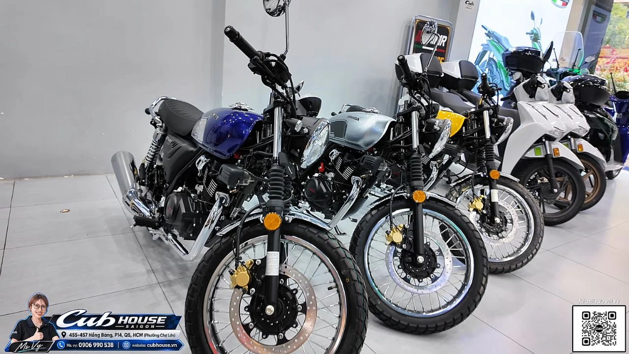 3 màu xe Honda CGX 150