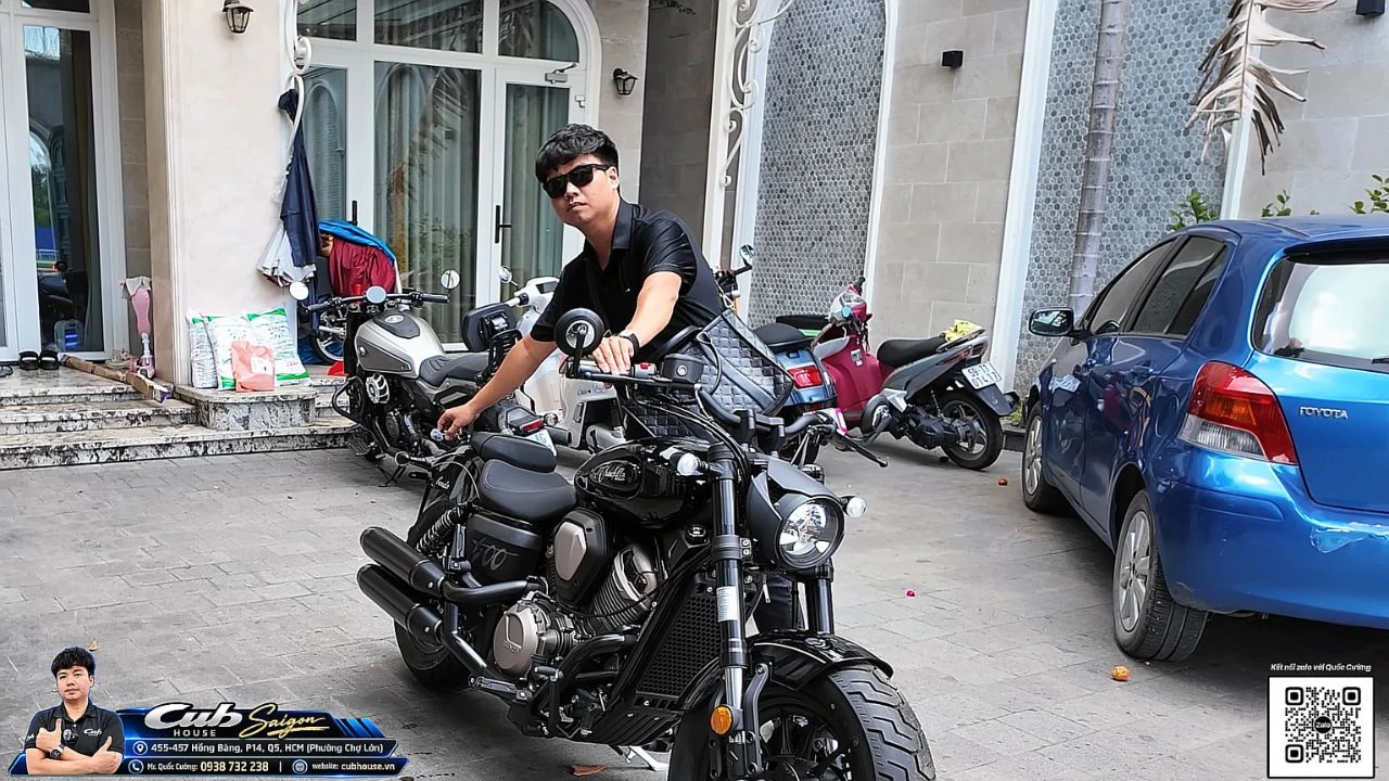 Giao xe Benda Chinchilla 500 cho anh khách Quận 7 – Cruiser 500cc cá tính, khác biệt
