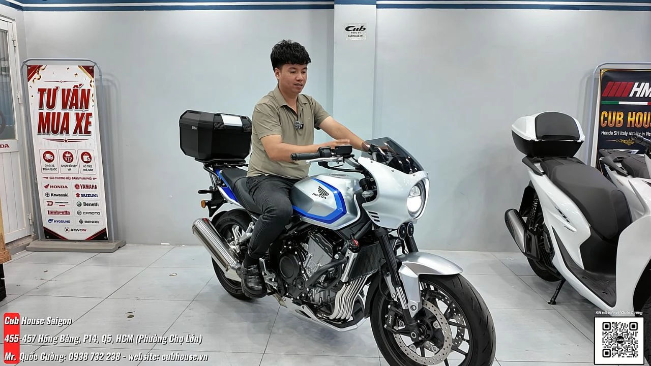 Honda CB500 Super Four 2026 lên đồ chơi đậm chất Retro tại Cub House Sài Gòn 12 Honda CB500 Super Four 2026 lên đồ chơi đậm chất Retro tại Cub House Sài Gòn