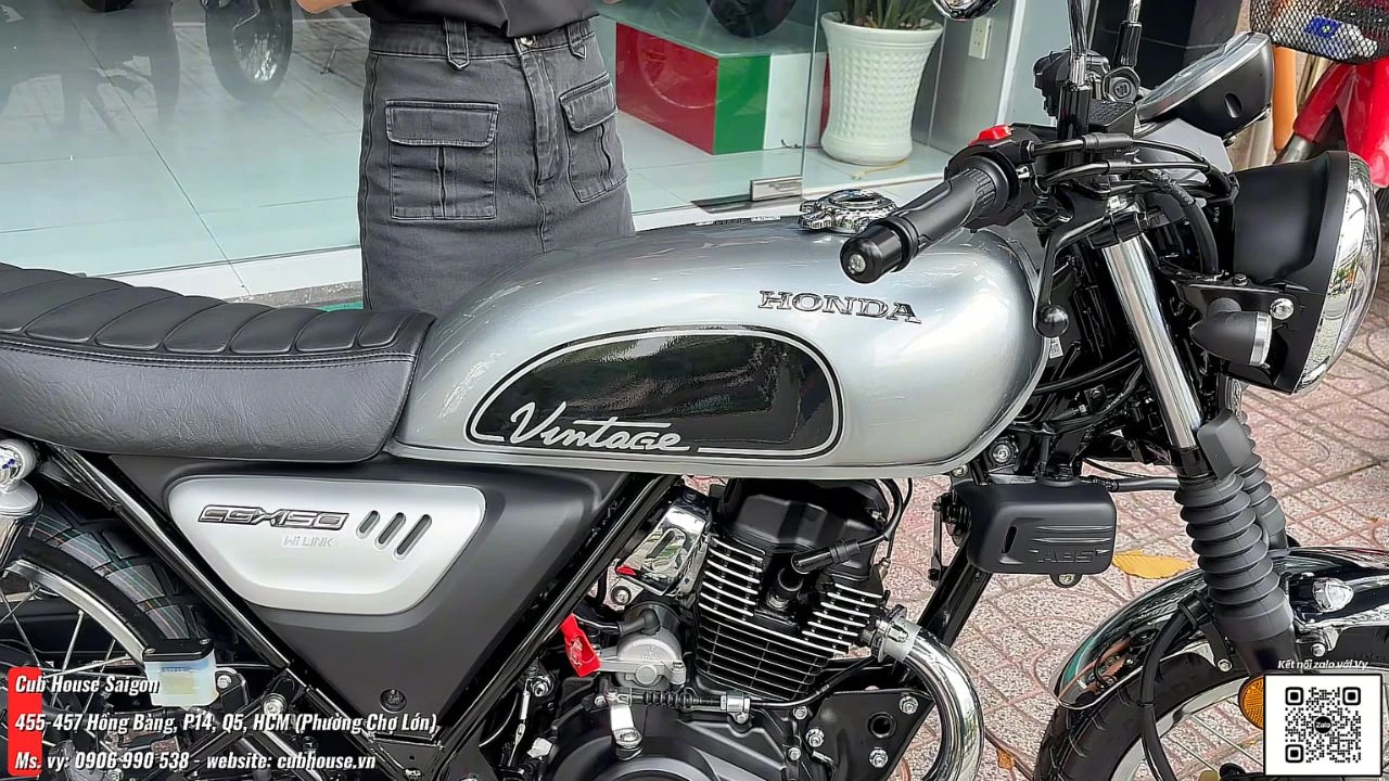 Honda CGX 150 về lô hàng mới: Mô tô classic 150cc gọn nhẹ, cá tính cho phố thị