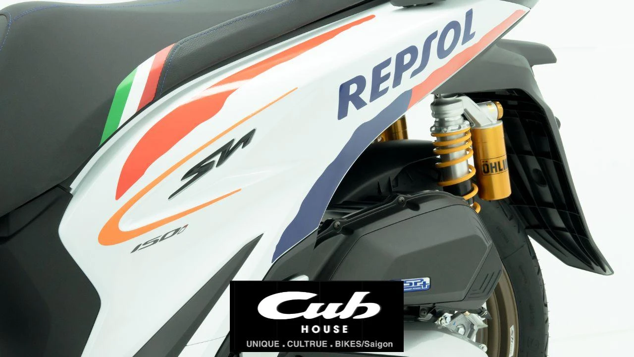 Honda SH150i Italy Repsol Custom
