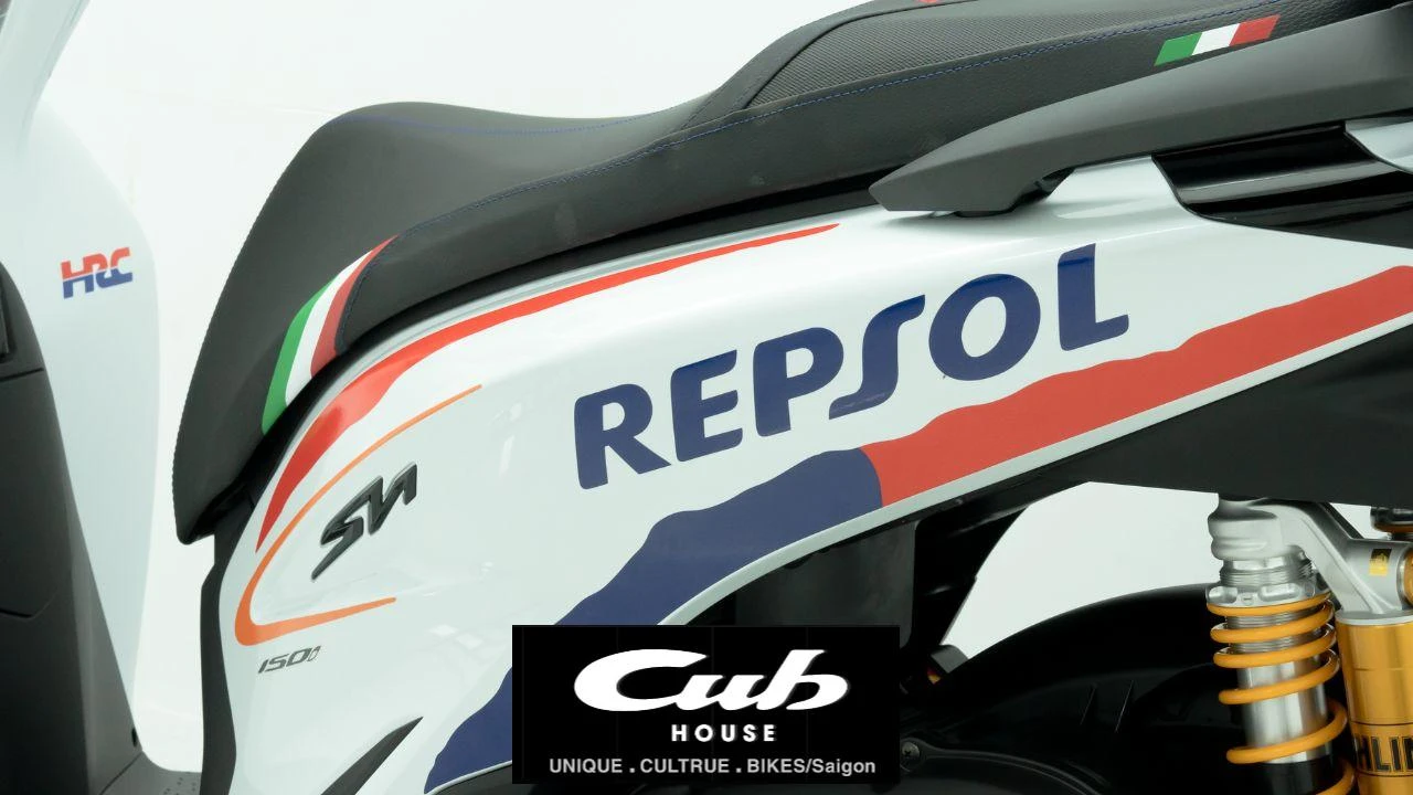 Honda SH150i Italy Repsol Custom