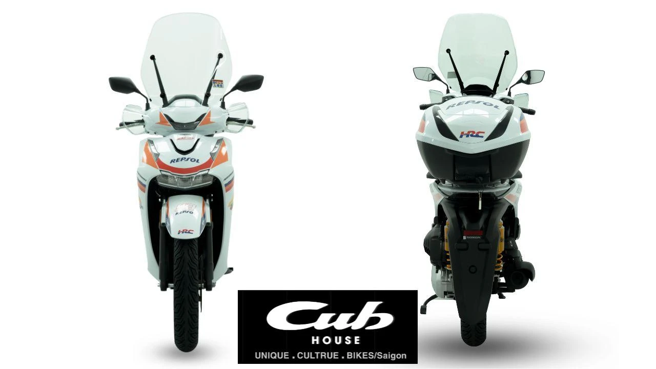 Honda SH150i Italy Repsol Custom