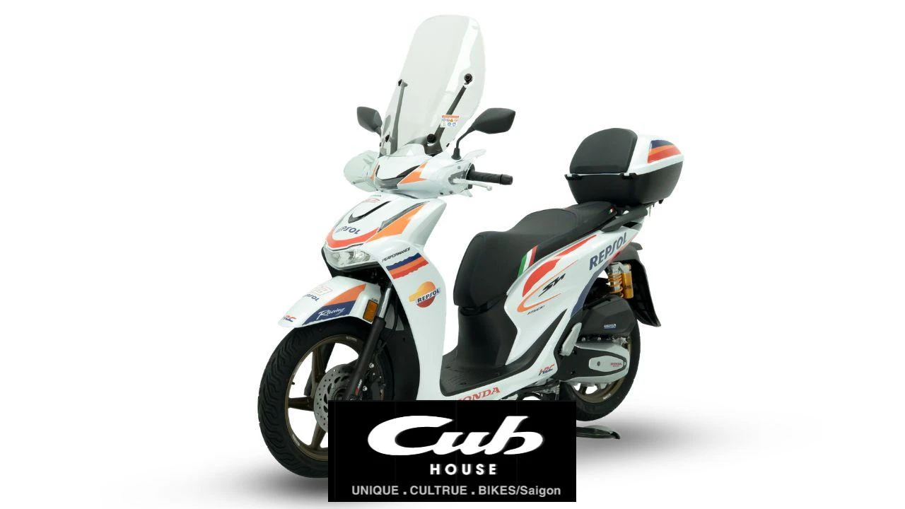 Honda SH 150 Italy Repsol Custom