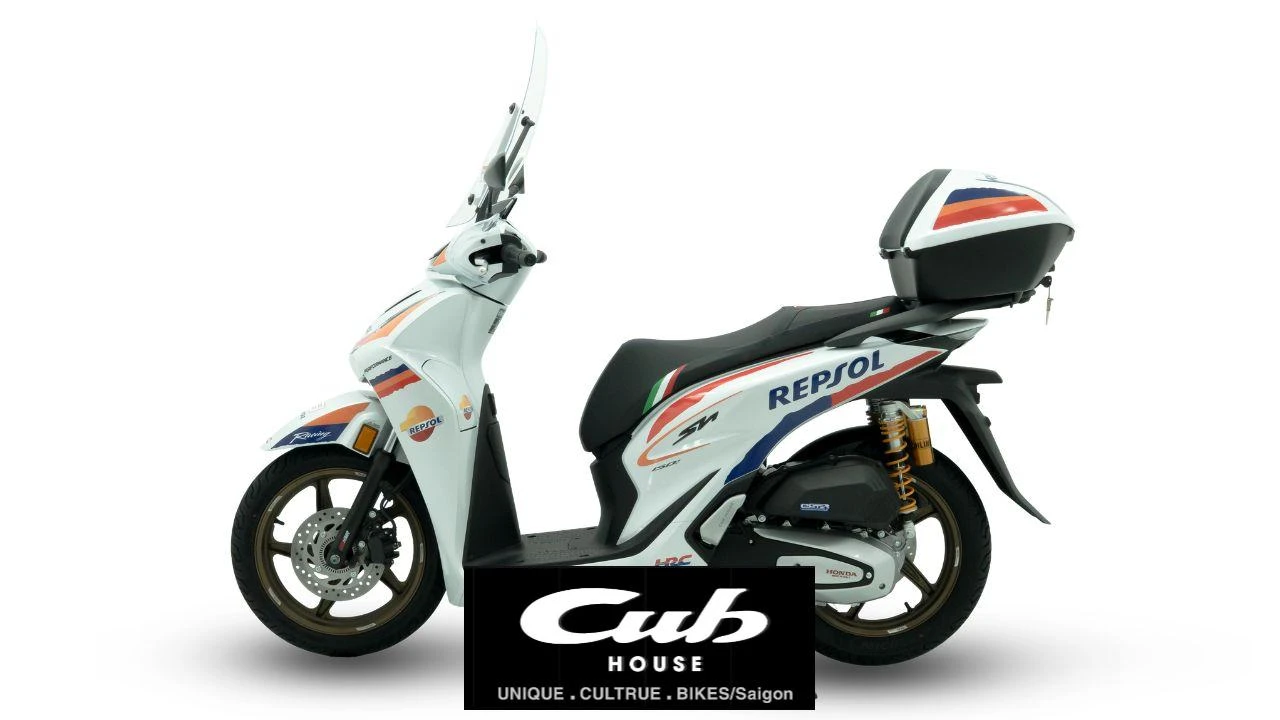 Honda SH150i Italy Repsol Custom