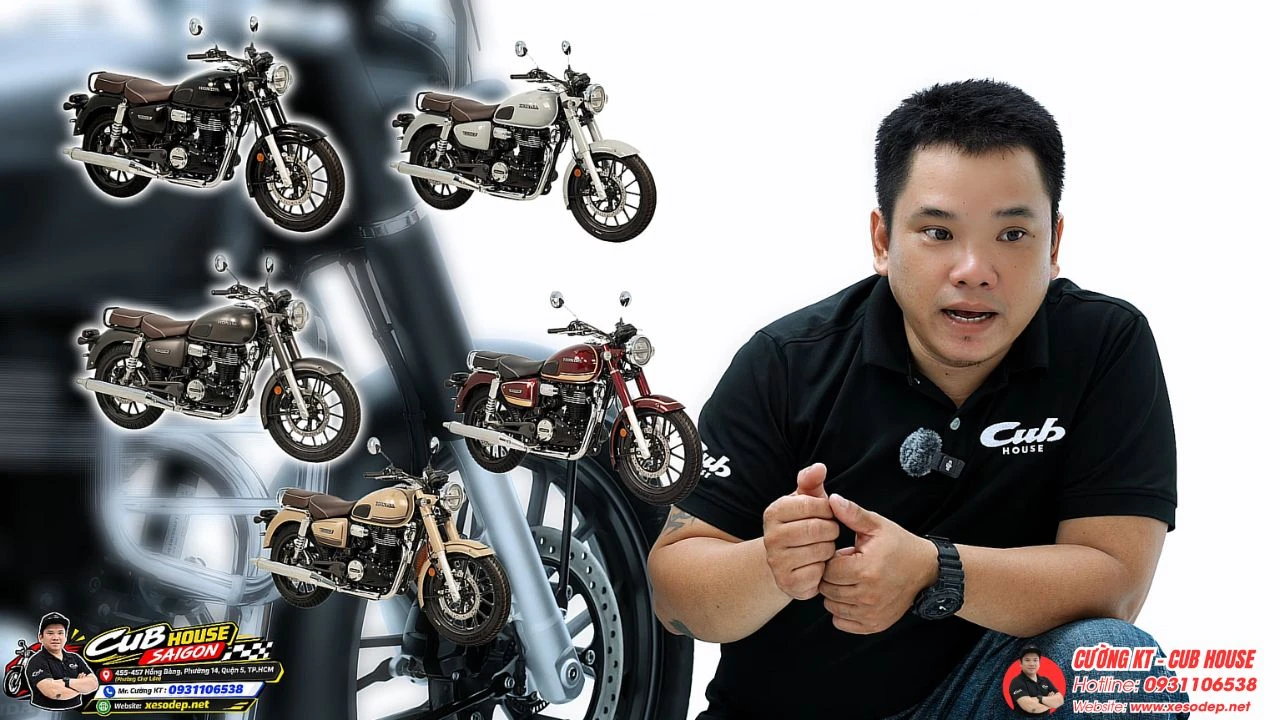 Lên phụ kiện Honda CB350C chính hãng Honda: Đẹp hơn, tiện dụng hơn, chuẩn chất Classic 1 Lên phụ kiện Honda CB350C chính hãng Honda: Đẹp hơn, tiện dụng hơn, chuẩn chất Classic